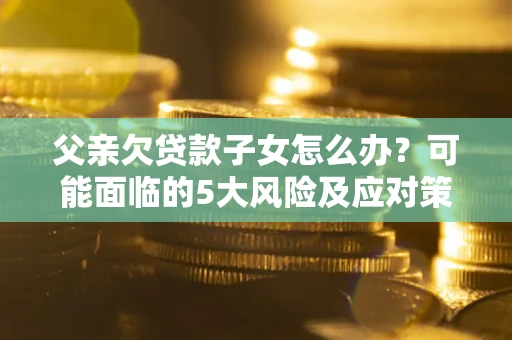 武汉父亲欠贷款子女怎么办？可能面临的5大风险及应对策略