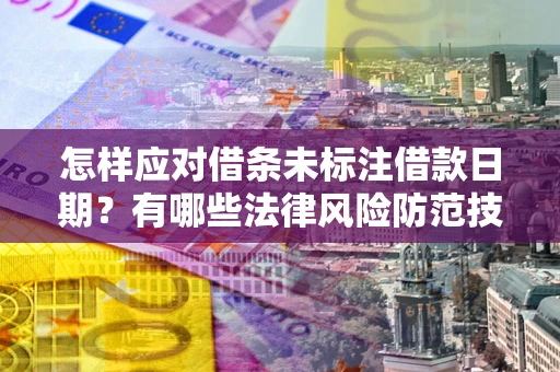 武汉怎样应对借条未标注借款日期？有哪些法律风险防范技巧？