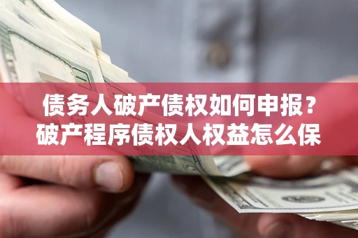 武汉债务人破产债权如何申报？破产程序债权人权益怎么保障？
