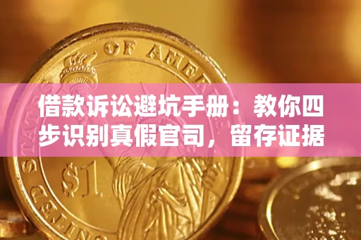 武汉借款诉讼避坑手册：教你四步识别真假官司，留存证据不踩雷