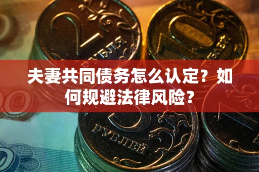武汉夫妻共同债务怎么认定？如何规避法律风险？