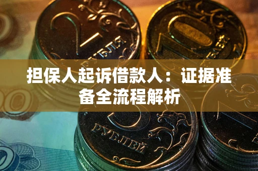 武汉担保人起诉借款人：证据准备全流程解析