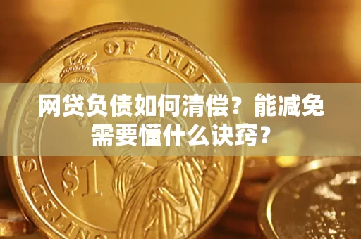 武汉网贷负债如何清偿？能减免需要懂什么诀窍？
